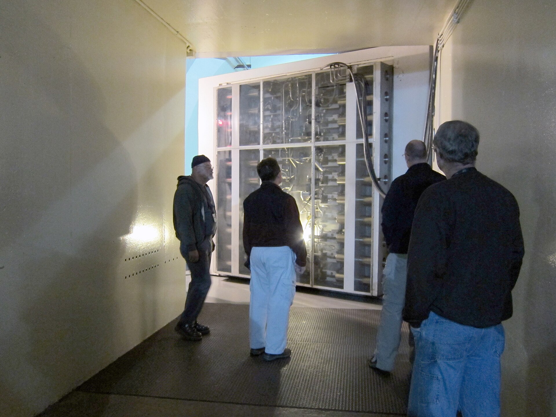 25-ton blast door at Cheyenne Mountain Complex